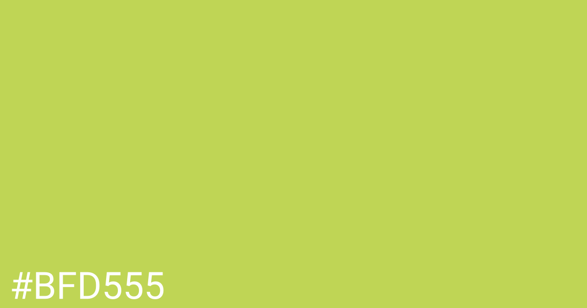 Hex color #bfd555 graphic