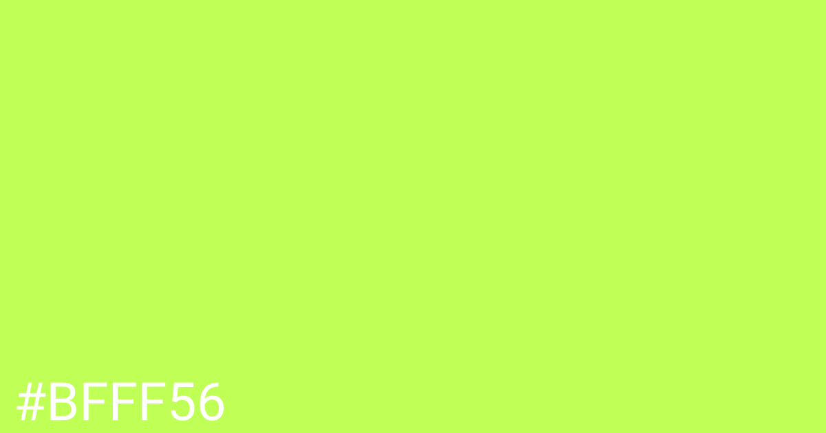 Hex color #bfff56 graphic