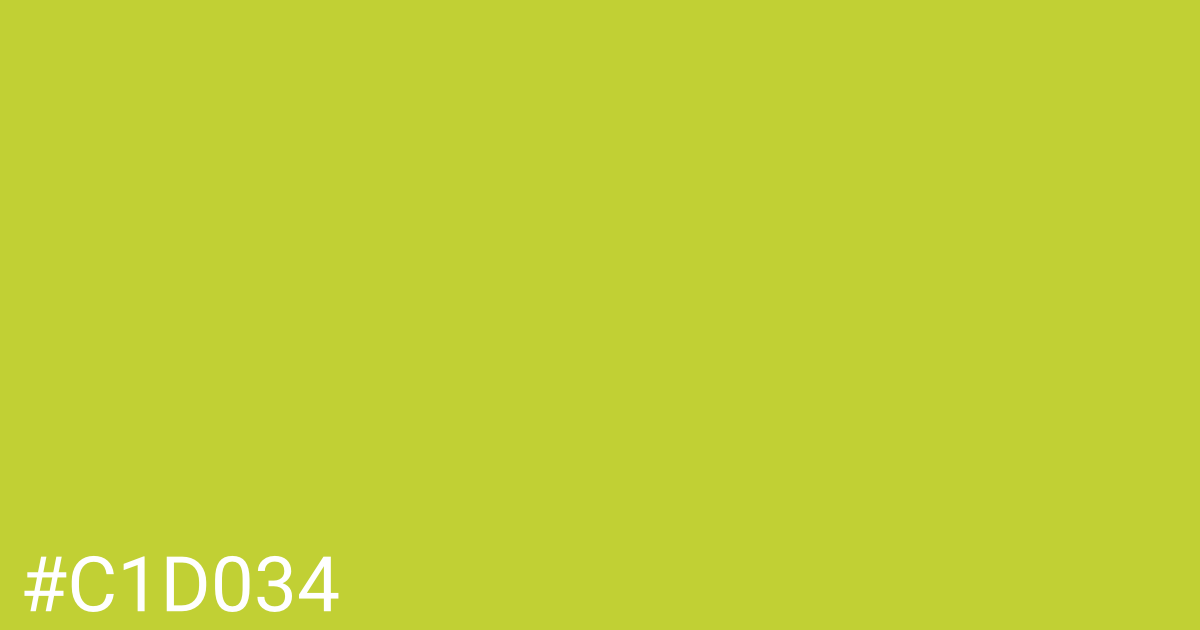 Hex color #c1d034 graphic