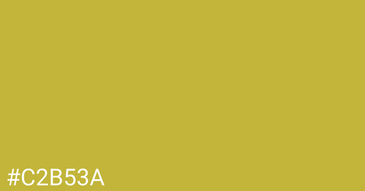 Hex color #c2b53a graphic