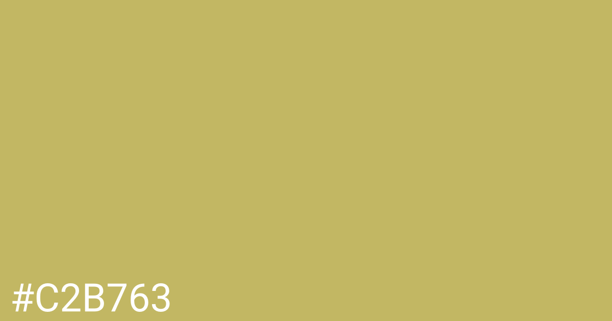 Hex color #c2b763 graphic