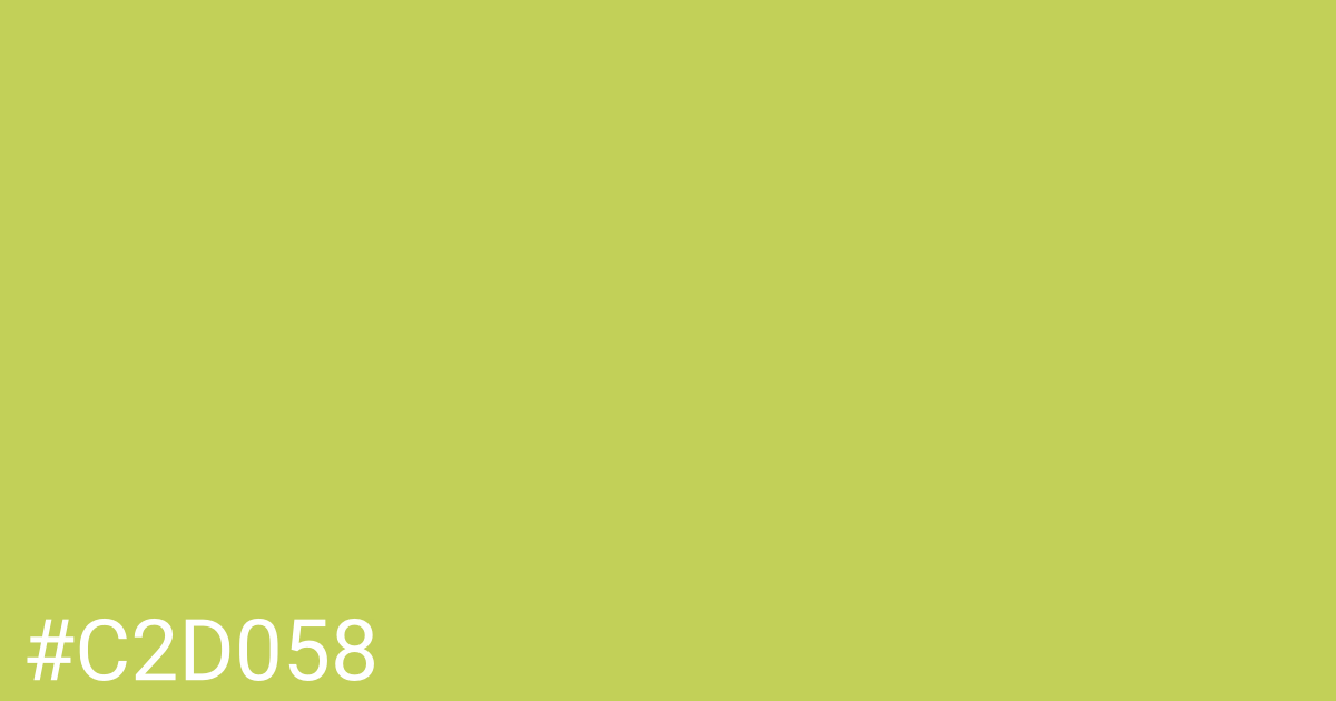 Hex color #c2d058 graphic