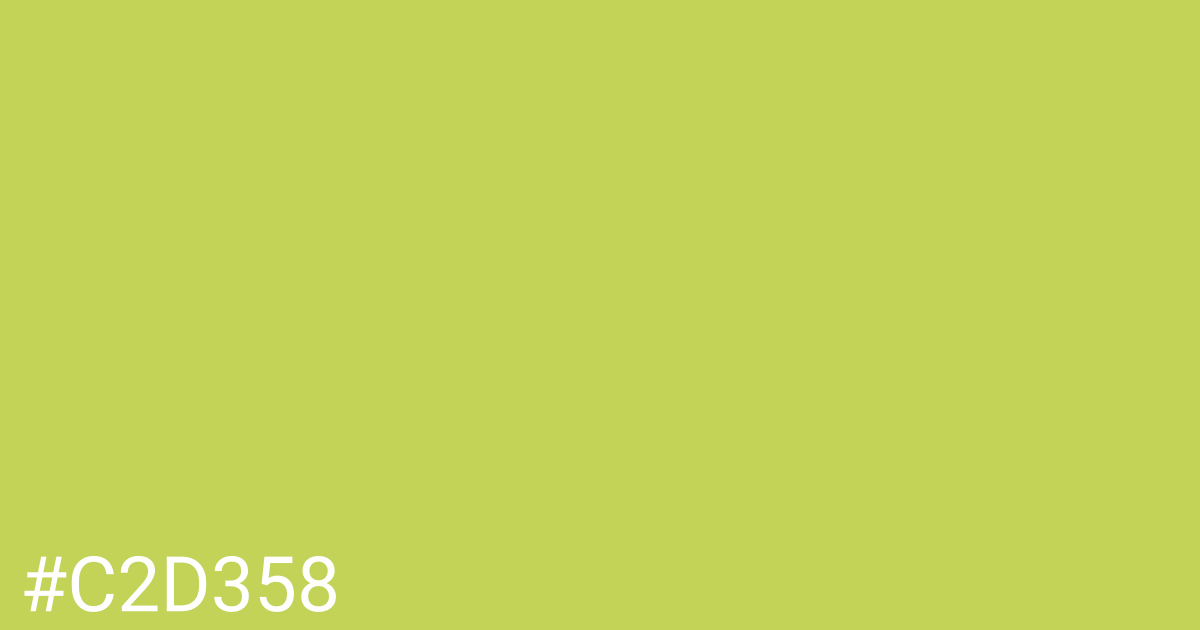 Hex color #c2d358 graphic