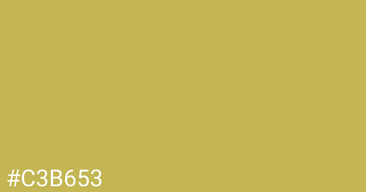 Hex color #c3b653 graphic