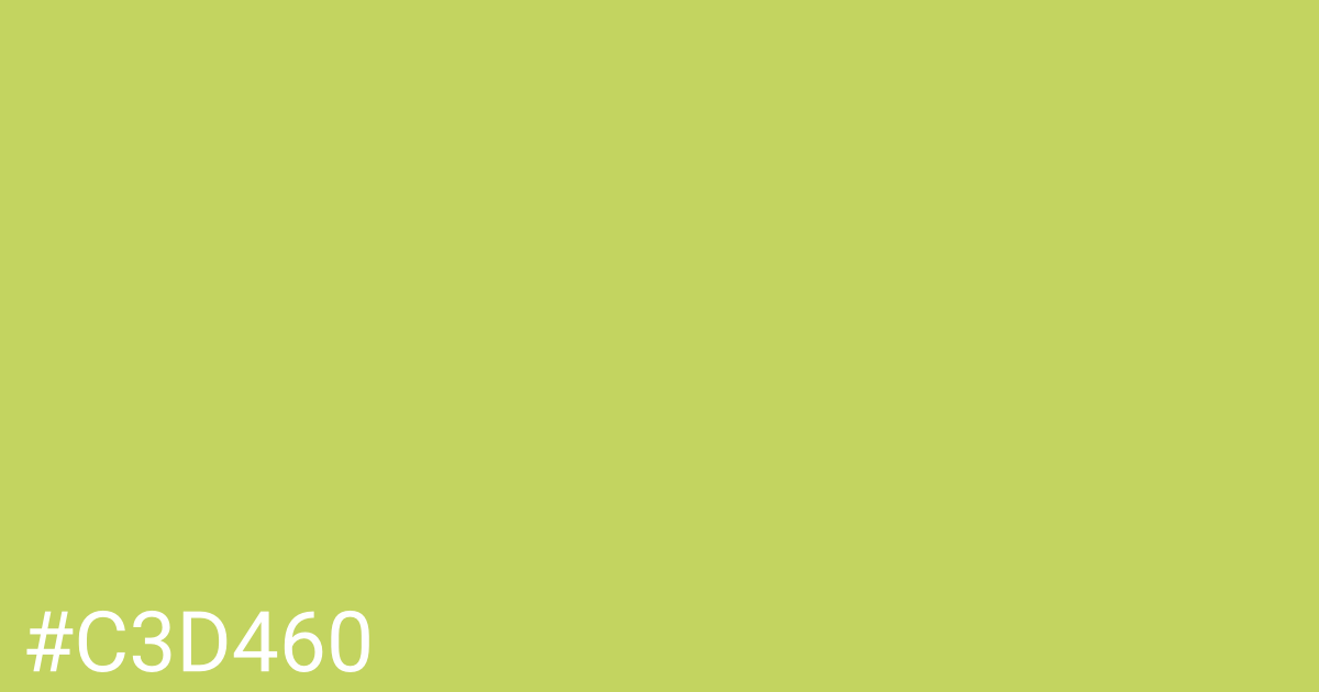 Hex color #c3d460 graphic