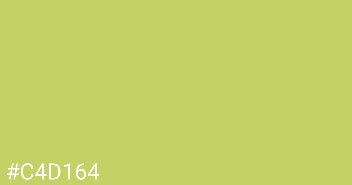 Hex color #c4d164 graphic