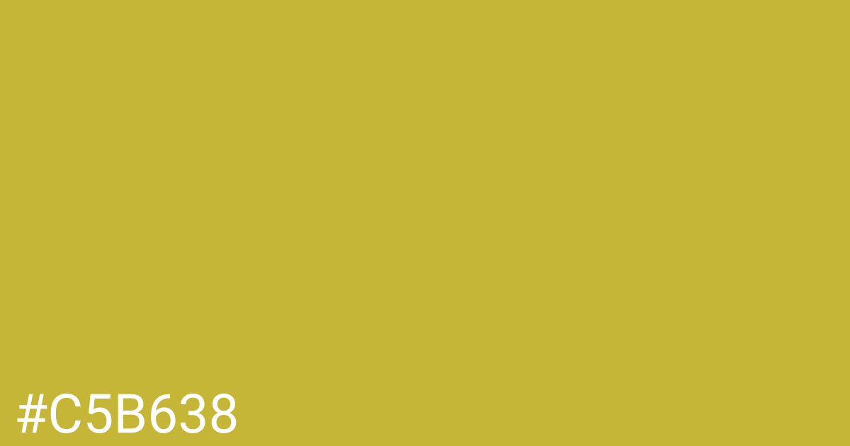 Hex color #c5b638 graphic