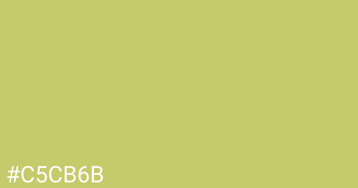 Hex color #c5cb6b graphic