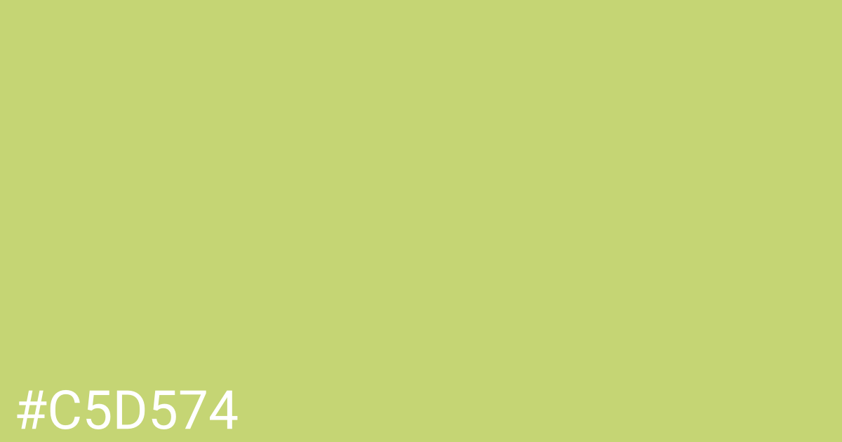 Hex color #c5d574 graphic
