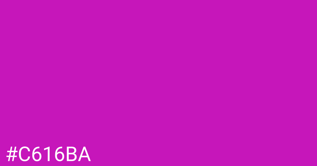 Hex color #c616ba graphic