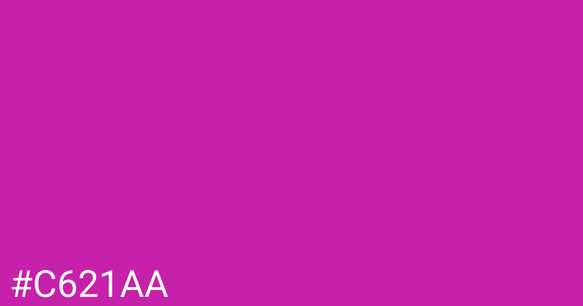 Hex color #c621aa graphic