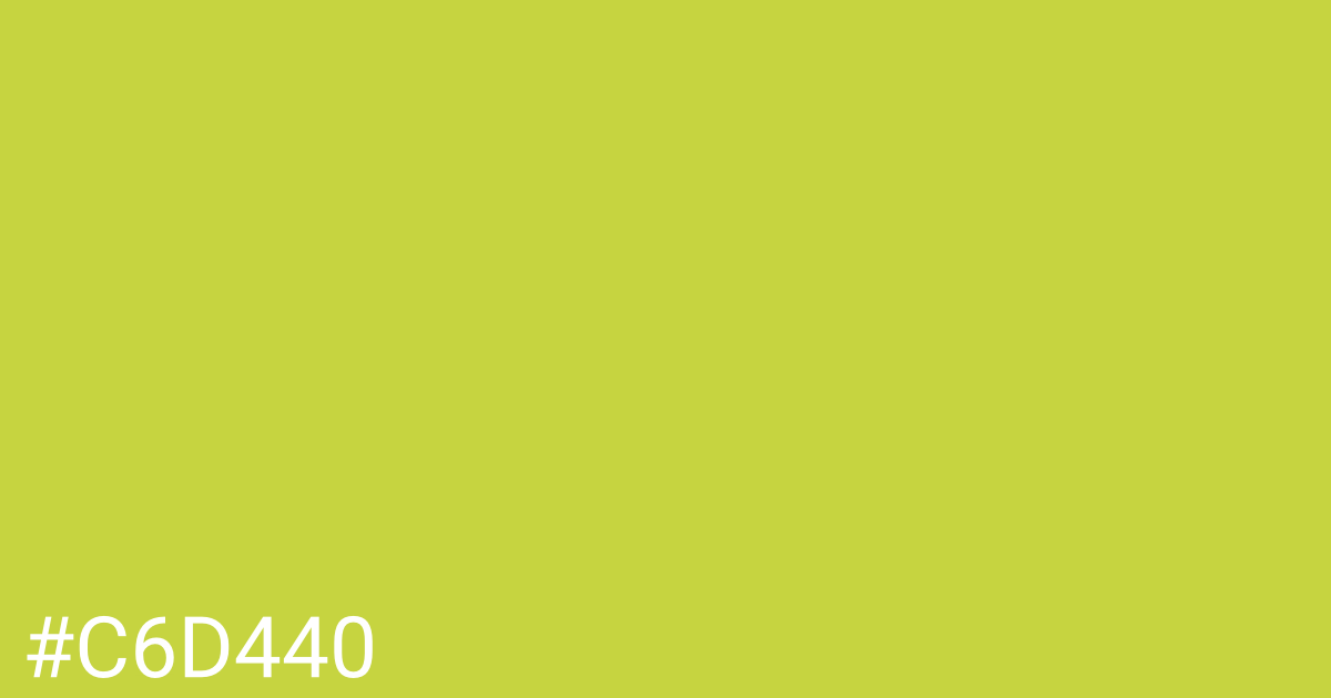 Hex color #c6d440 graphic
