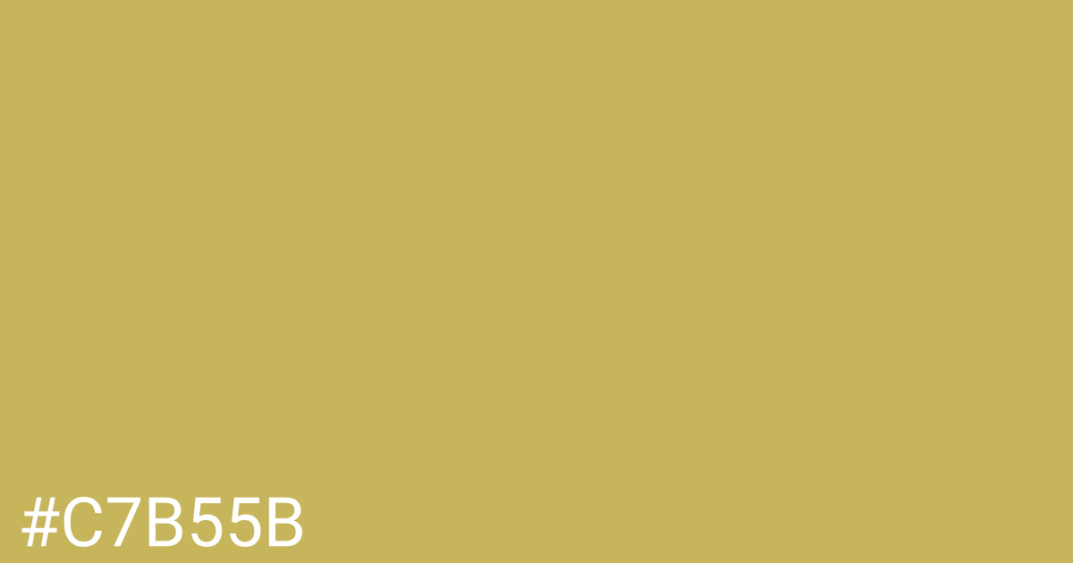 Hex color #c7b55b graphic