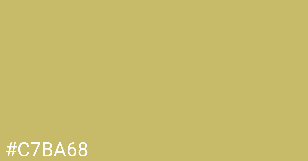 Hex color #c7ba68 graphic