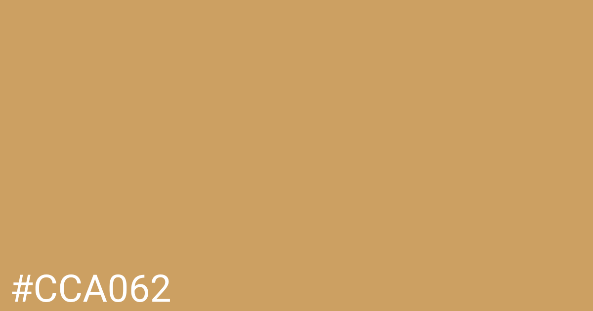 Hex color #cca062 graphic