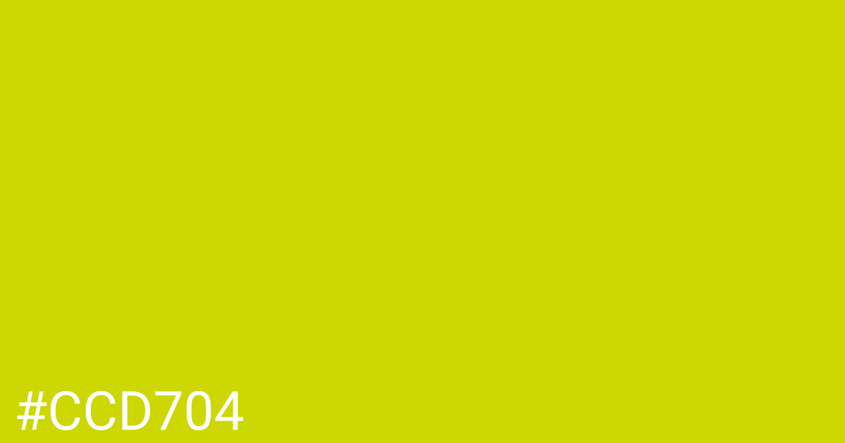 Hex color #ccd704 graphic