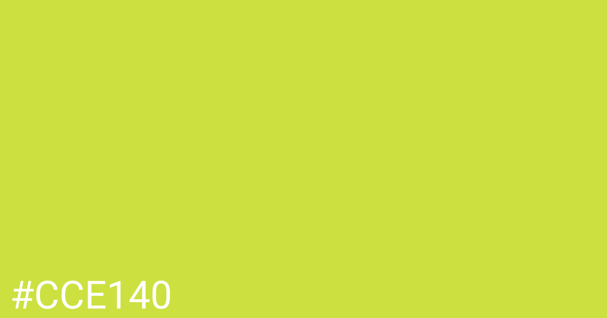 Hex color #cce140 graphic