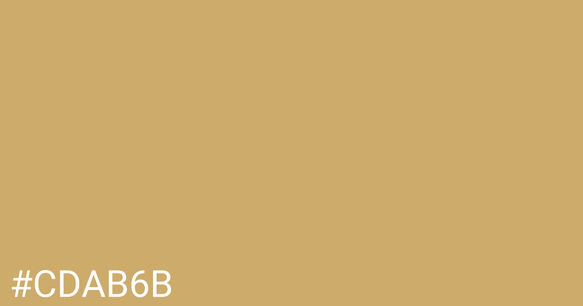 Hex color #cdab6b graphic