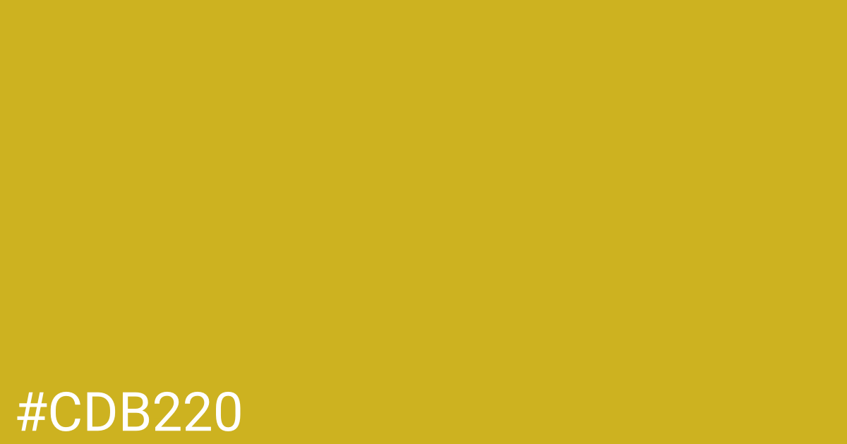 Hex color #cdb220 graphic