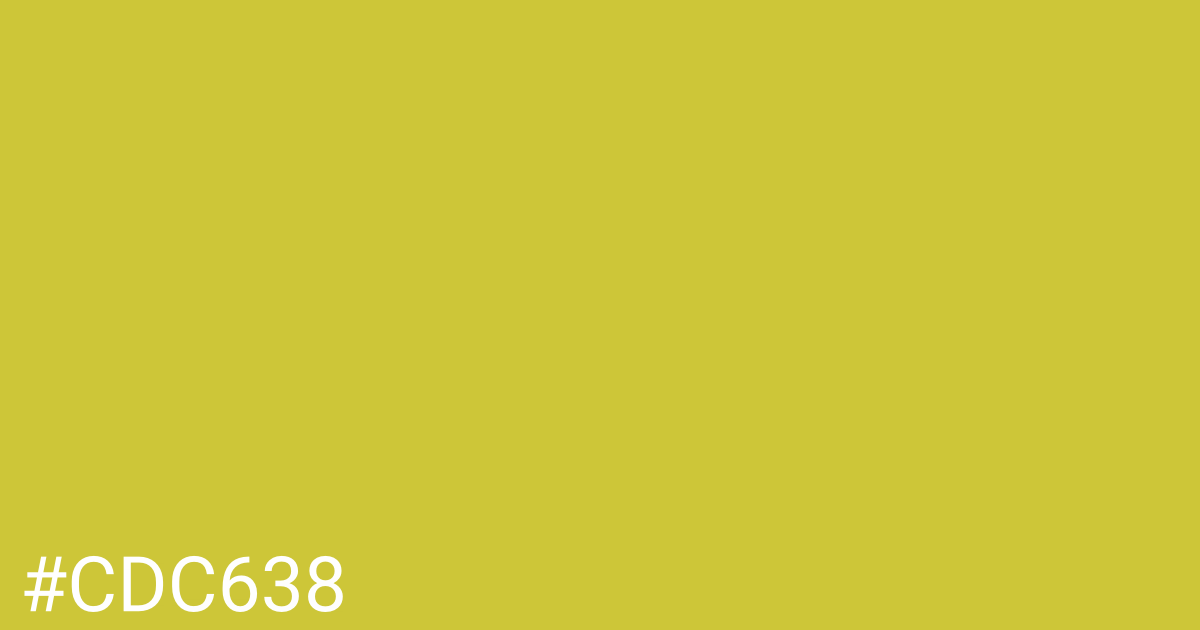 Hex color #cdc638 graphic