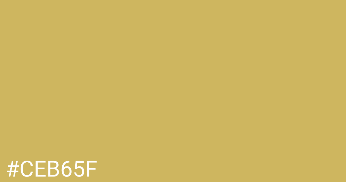 Hex color #ceb65f graphic