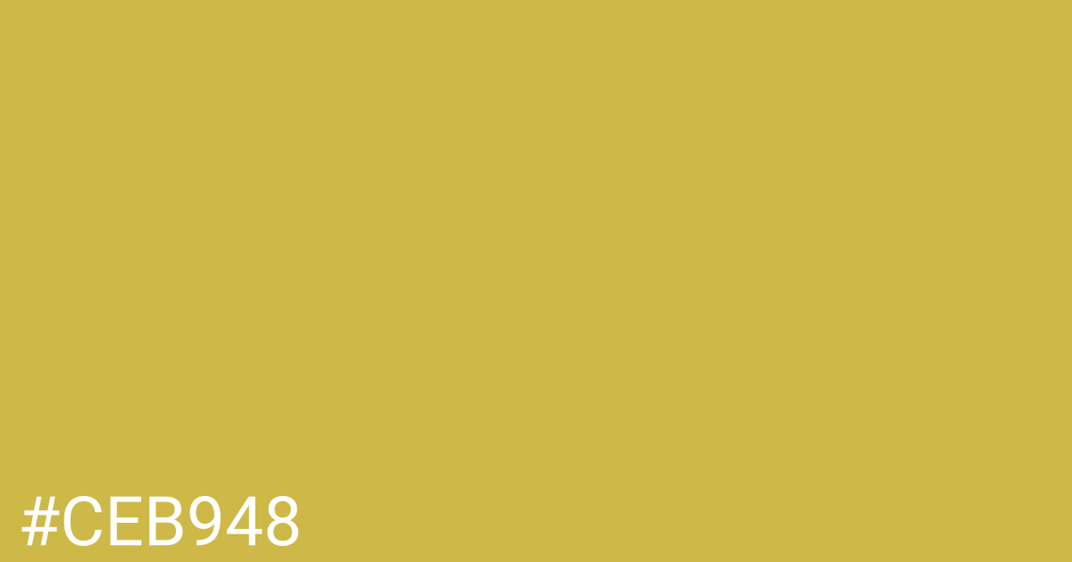 Hex color #ceb948 graphic