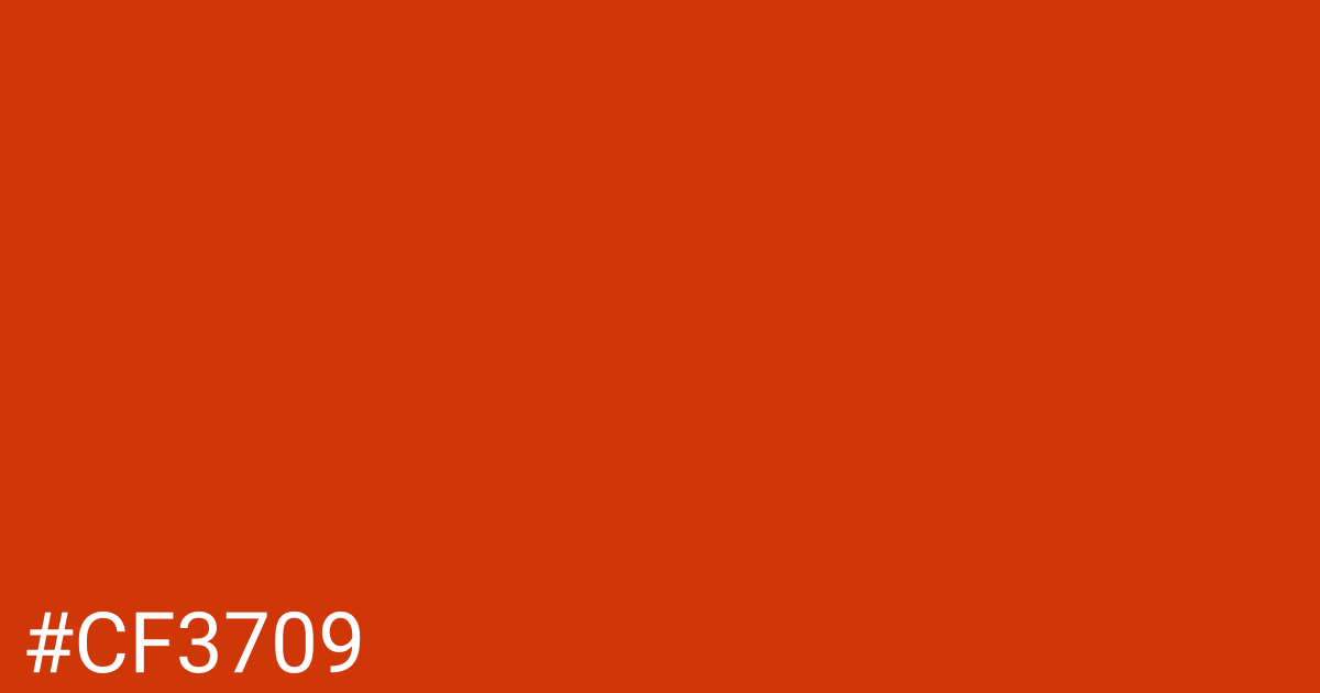 Hex color #cf3709 graphic