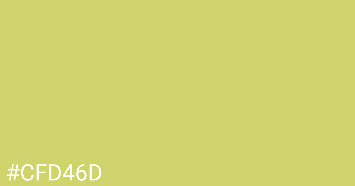 Hex color #cfd46d graphic