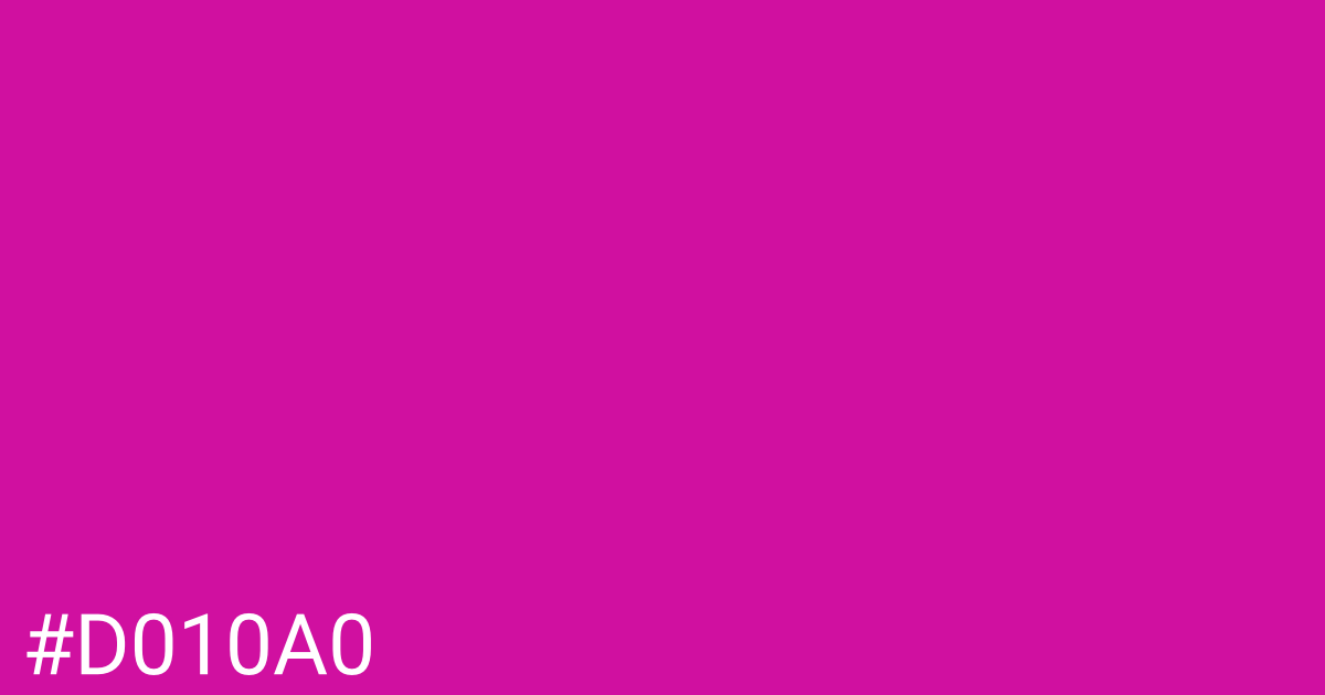 Hex color #d010a0 graphic