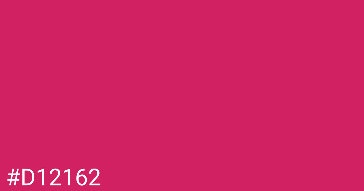 Hex color #d12162 graphic