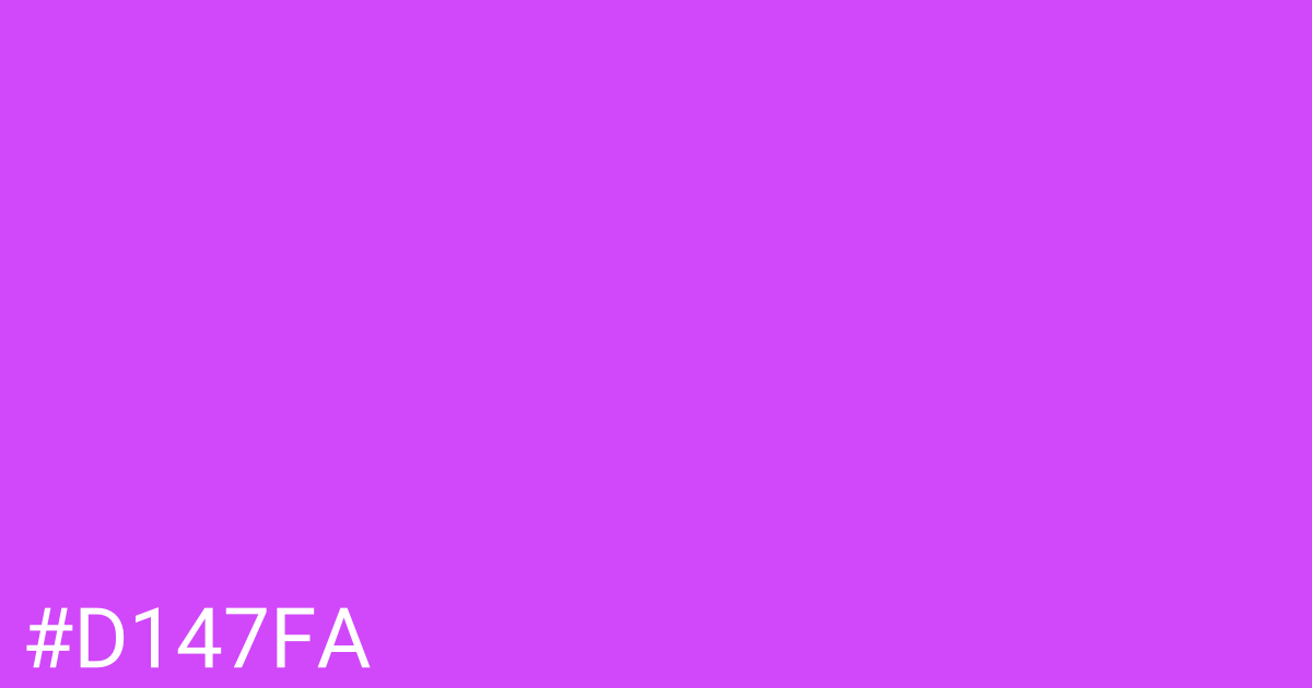 Hex color #d147fa graphic