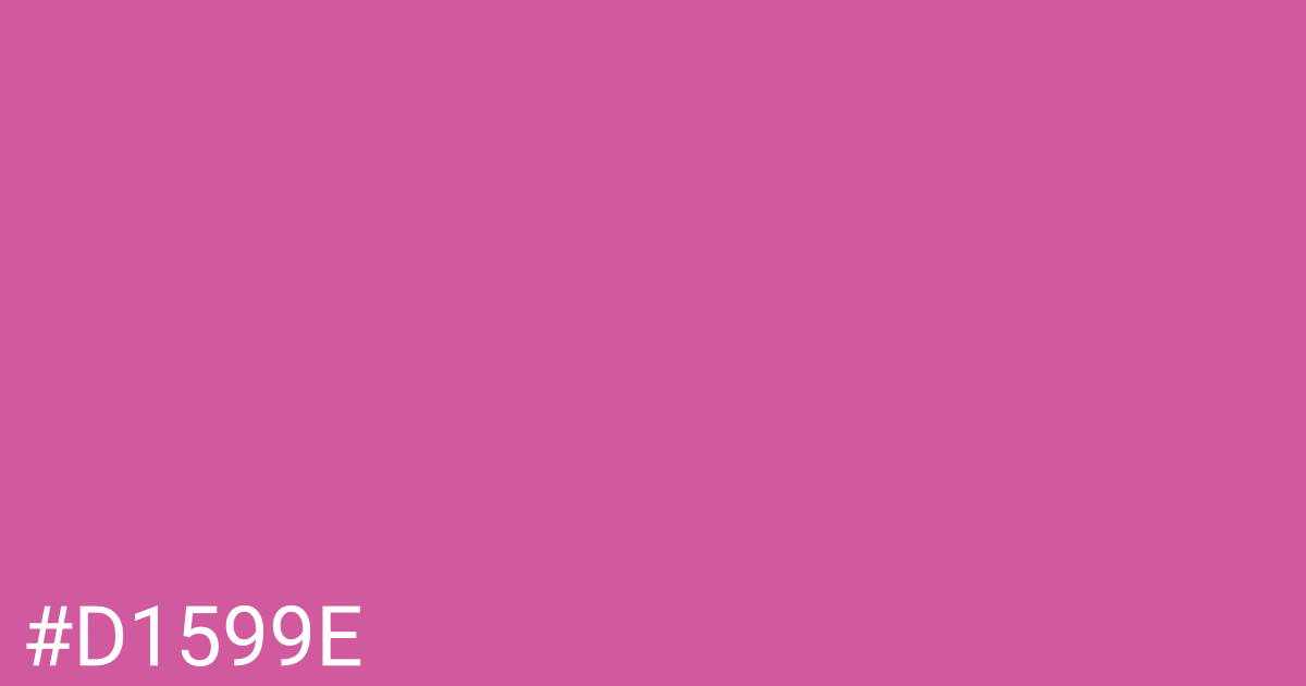 Hex color #d1599e graphic