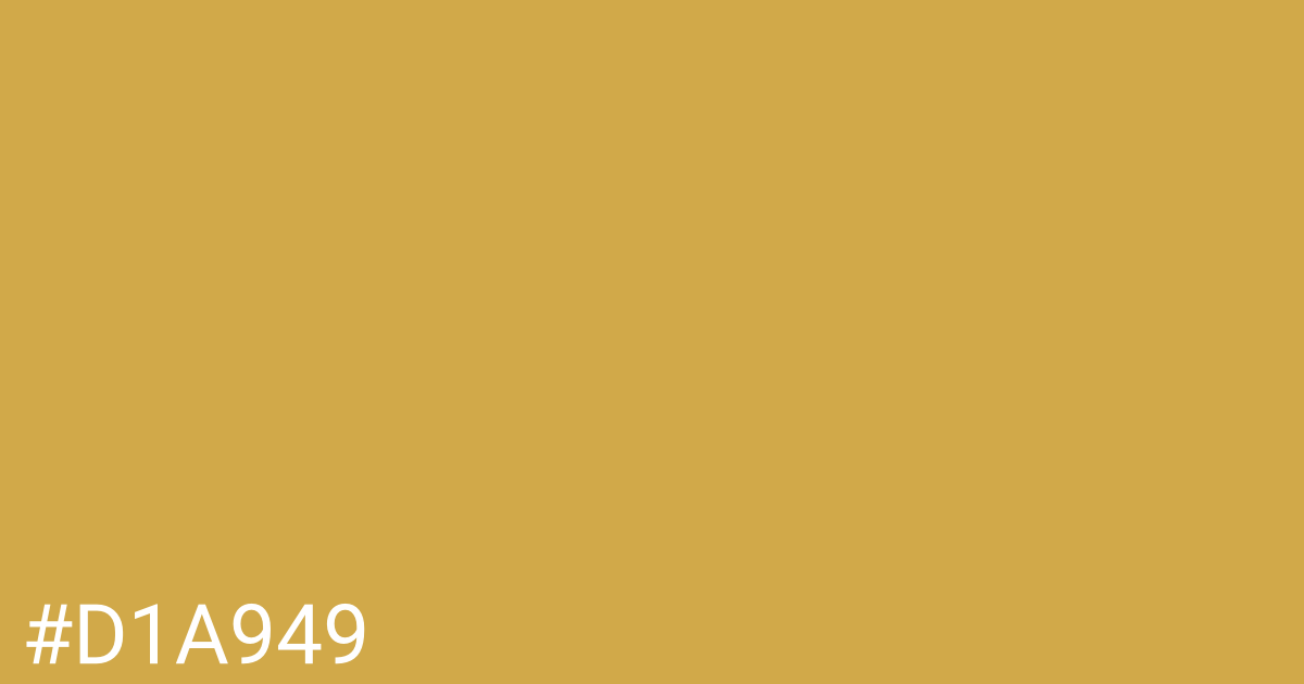 Hex color #d1a949 graphic