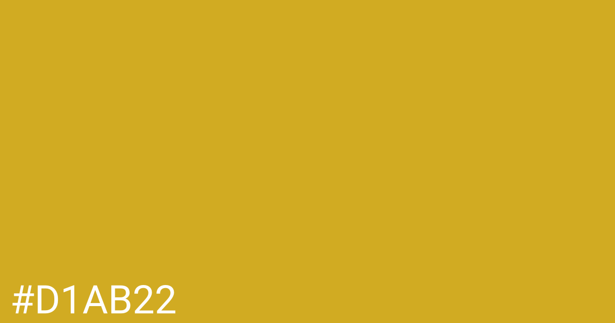 Hex color #d1ab22 graphic