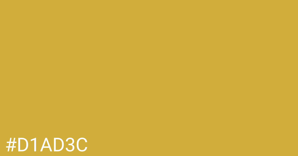 Hex color #d1ad3c graphic
