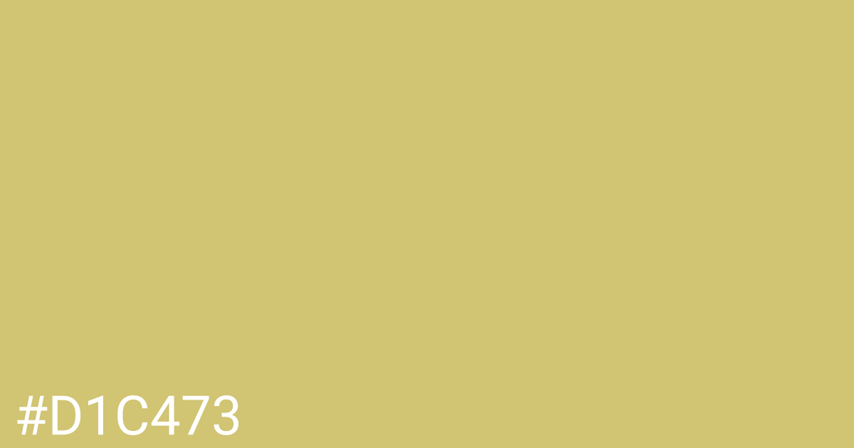 Hex color #d1c473 graphic