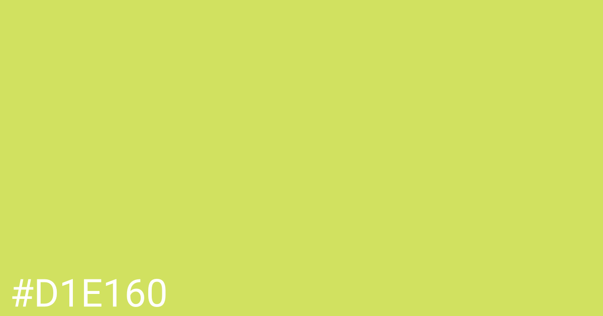 Hex color #d1e160 graphic