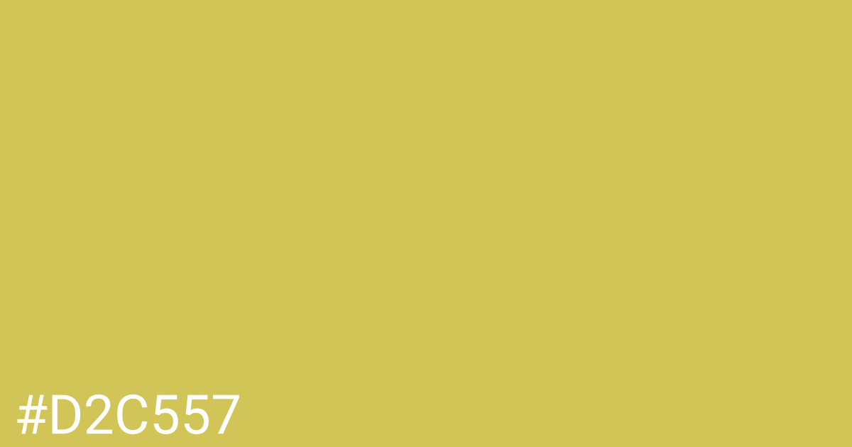 Hex color #d2c557 graphic