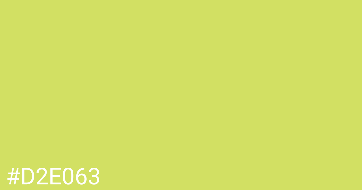 Hex color #d2e063 graphic