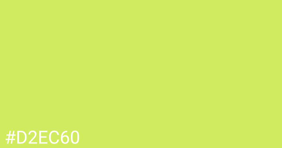 Hex color #d2ec60 graphic