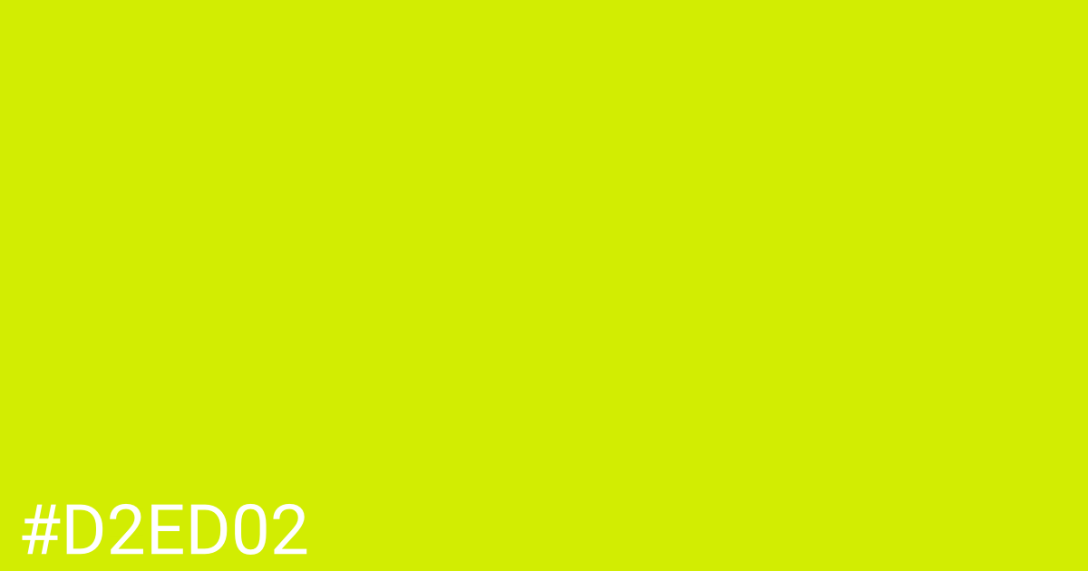 Hex color #d2ed02 graphic