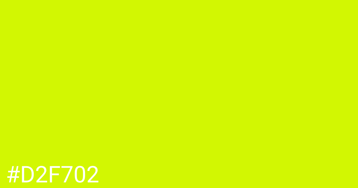 Hex color #d2f702 graphic