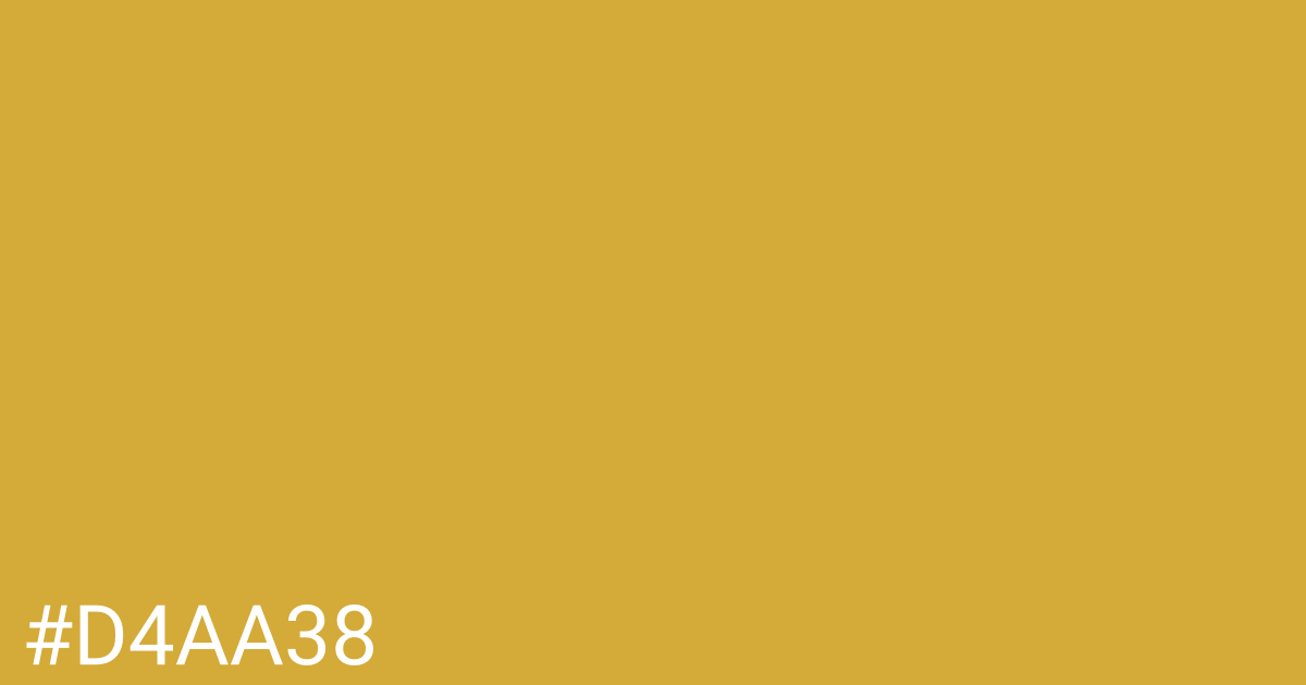 Hex color #d4aa38 graphic