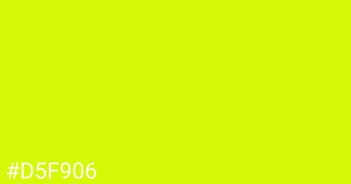 Hex color #d5f906 graphic