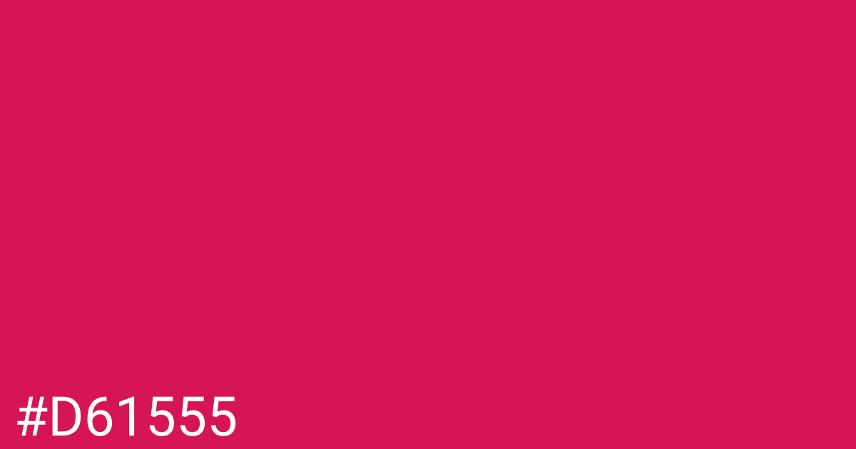 Hex color #d61555 graphic