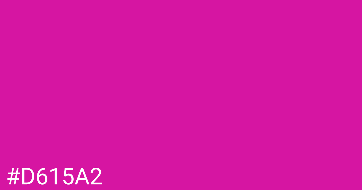Hex color #d615a2 graphic