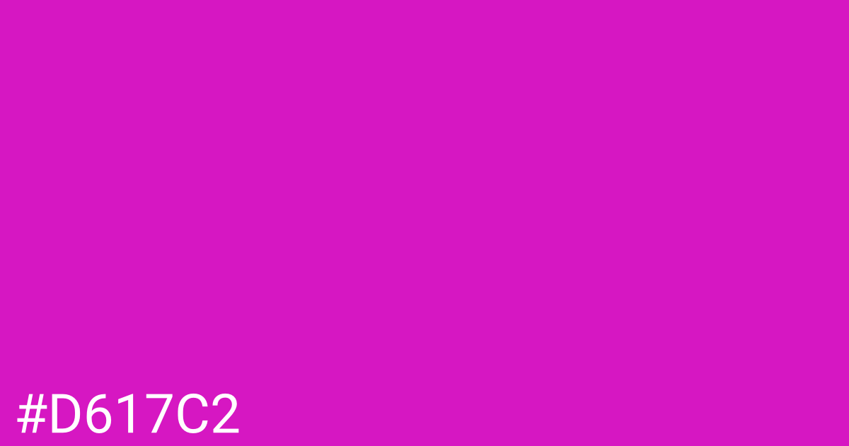 Hex color #d617c2 graphic