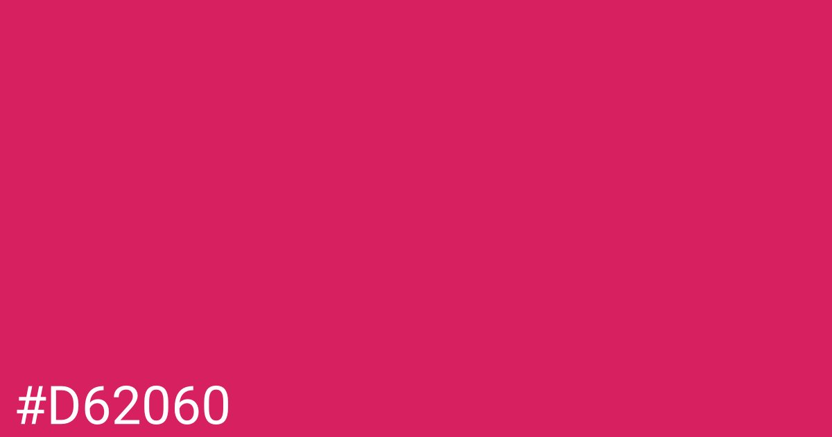 Hex color #d62060 graphic