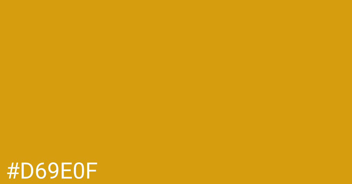 Hex color #d69e0f graphic