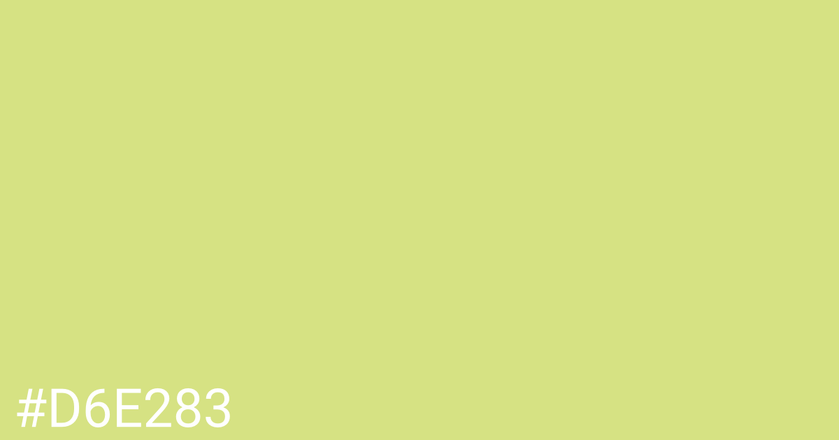 Hex color #d6e283 graphic